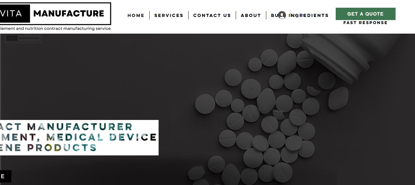 Vitamin supplement manufacturer
