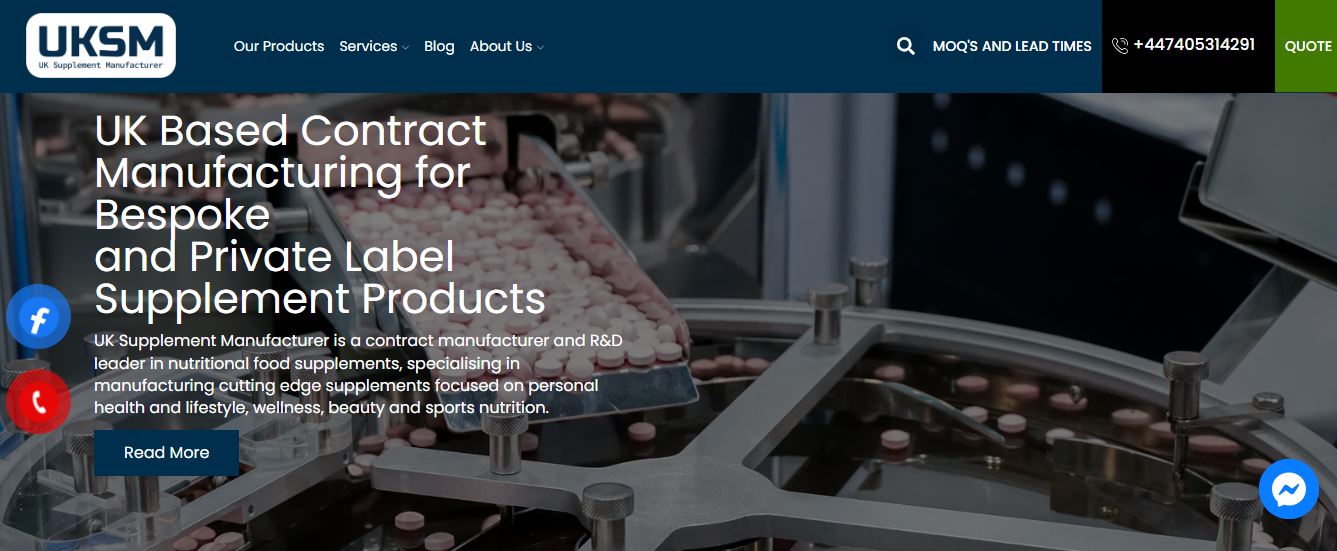 UKsupplementmanufacturer.com